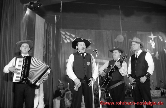 1967 Bei der CDU-Prunksitzung in der TG Turnhalle