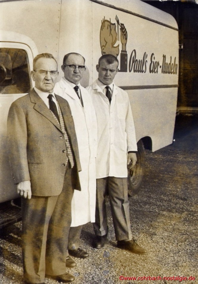 Auf dem Foto von links: Firmengründer Andreas Paul, Sohn Andreas und dessen Sohn Georg