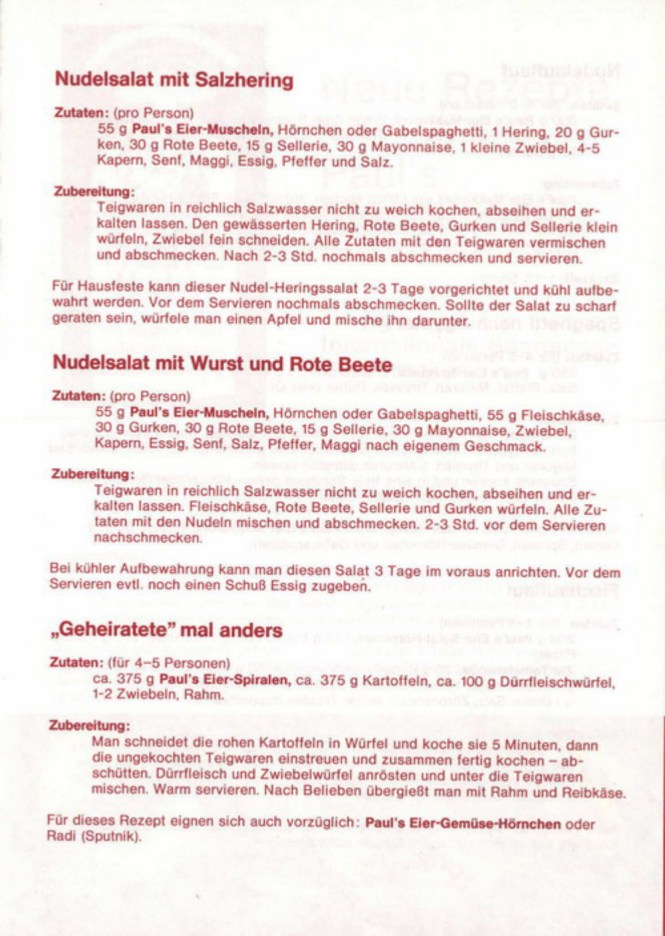 Nudelsalat mit Salzhering