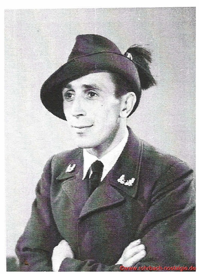 Walter Riedschy als Förster