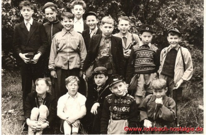 Um 1954 Ausflug an die Saarschleife