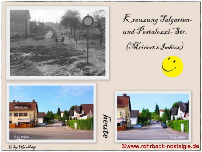 Kreuzung Im Talgarten - Obere Kaiserstraße - Pestalozzistraße (Meinert's Imbiss)