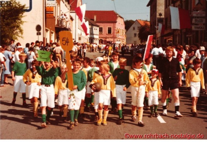 Fußball in Rohrbach (gestaltet von der Jugendabteilung des SV Rohrbach)