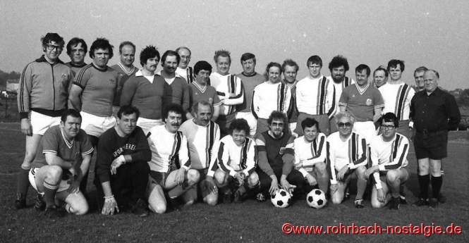 1980 Traditionelles Spiel in der Hexennacht AH-Mannschaft gegen Vorstand