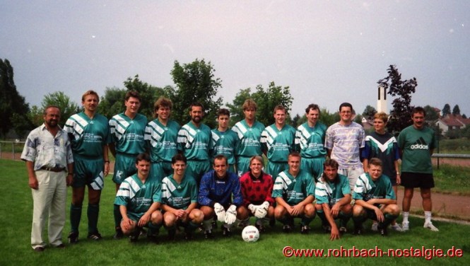 Die 1. Mannschaft in der Saison 1995-96