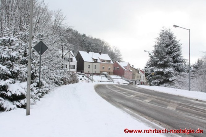 Blick von der Umgehungsstraße Im Stegbruch in die Hasseler Straße