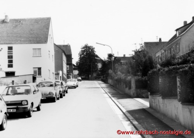 Blick von der Kaiserstraße auf den Hochrech