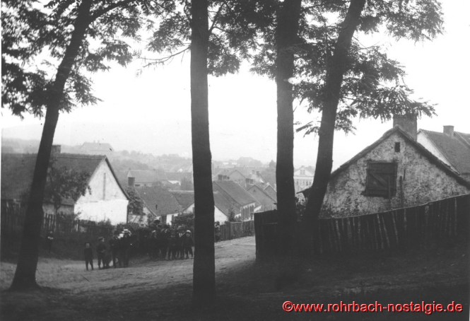 Um 1935 Blick auf die Pullwar