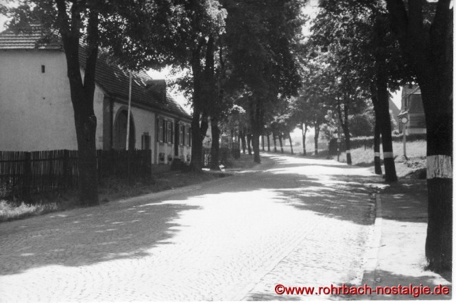 Um 1935 Das alte Forsthaus im Ewwerdorf (Foto: Willi Hardeck)