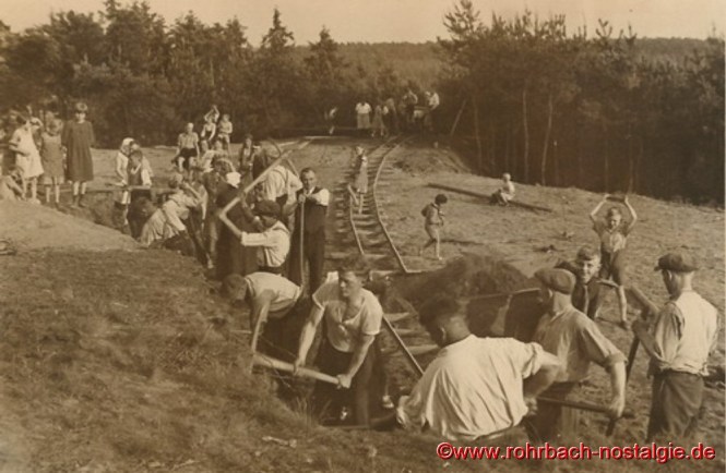 1936 im Frühjahr-Aushub der Christuskirche-2