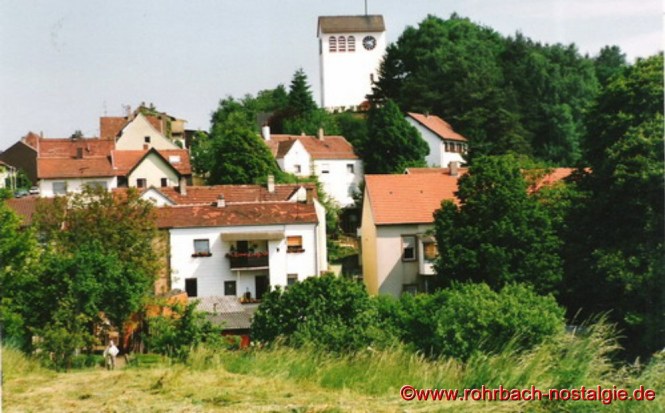1988 Blick auf die Christuskirche