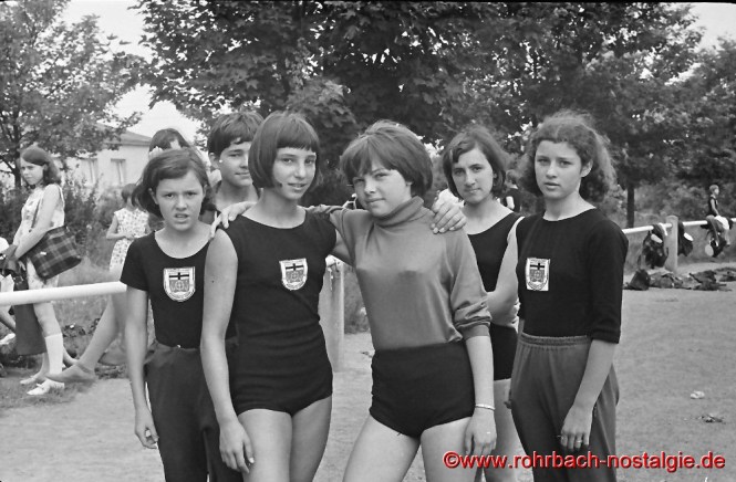 1967 Schülerinnen bei den Bundesjugendspielen