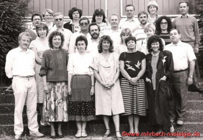 1988 - Das Lehrerkollegium der Johannesschule