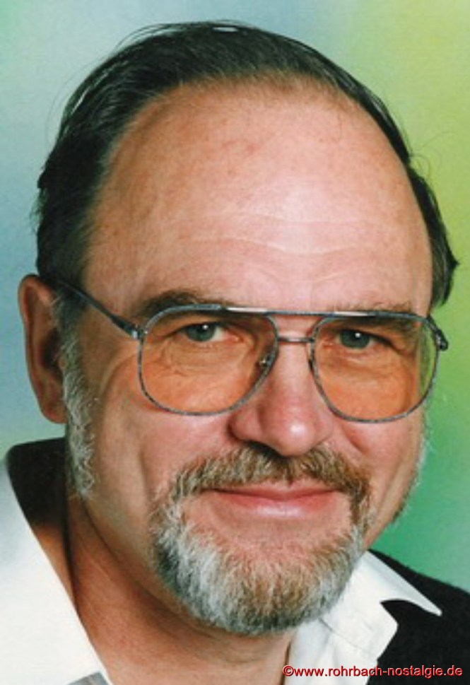 Der Rohrbacher Historiker Friedrich Müller. Friedrich Müller brachte in den vergangenen Jahren in seinen Vorträgen über die Rohrbacher Mühle, die Geschichte der Kaiserstraße in Rohrbach oder die Entstehung der Kath. Pfarrgemeinde St.Johannes interessante Details für das erstaunte Publikum ans Tageslicht. Er recherchierte hierzu in Archiven in Speyer, Koblenz und München