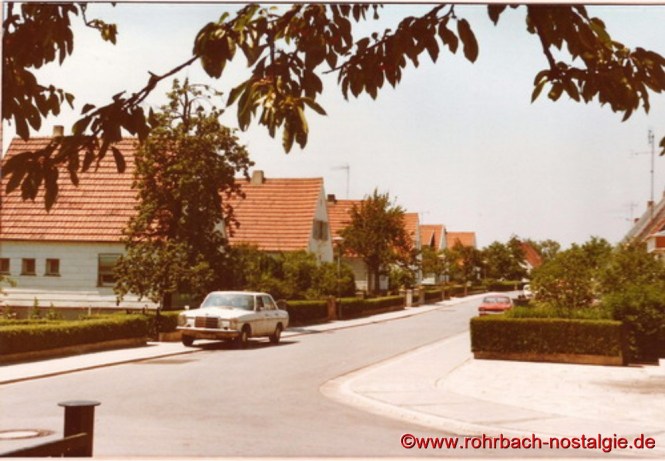 Alte Siedlungshäuser im Jahr 1976