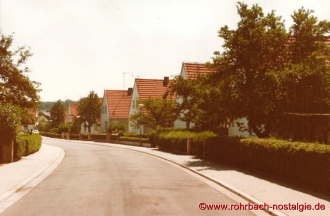 Alte Siedlungshäuser im Jahr 1976