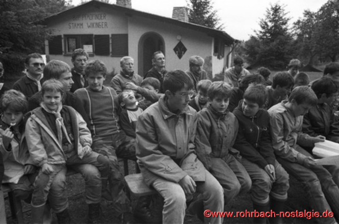 1987 - Pfadfinder beim Pfingstlagers