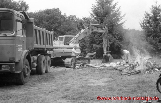 1989 - Abriss des Theodor Jansen Heims am Pfeifferwald