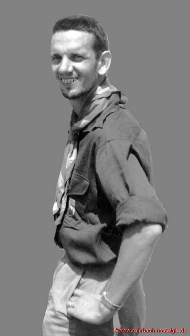 Lothar Gehring (1931-1994) Gründer und Stammführer der Rohrbacher Pfadfinder vom „Stamm Wikinger“