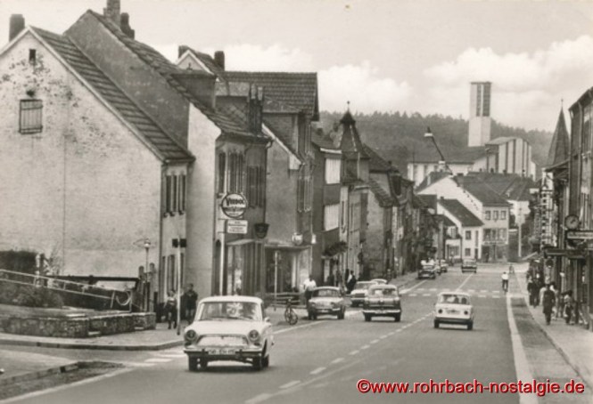 Um 1965 Blick in die Kaiserstraße