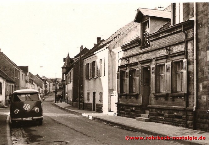 In der 50er Jahren Blick in die Schlawerie