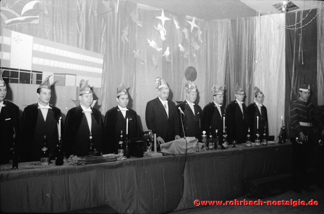 1967 Der Elferrat der CDU Rohrbach