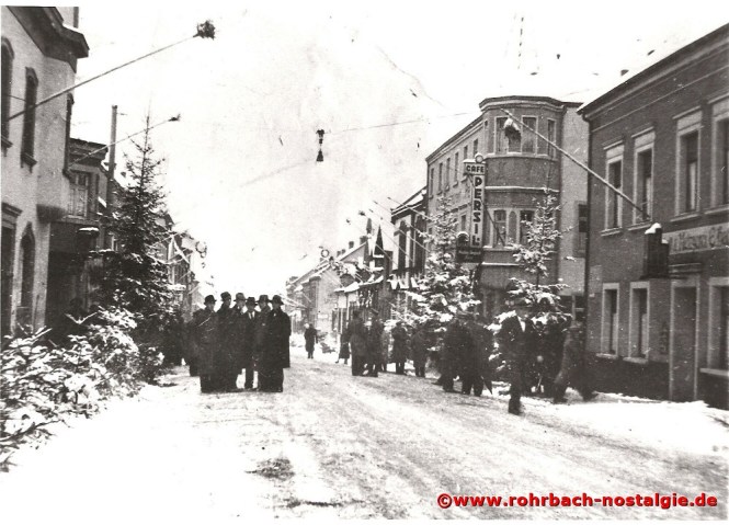 Der Tag der Saarabstimmung an der Drehscheibe