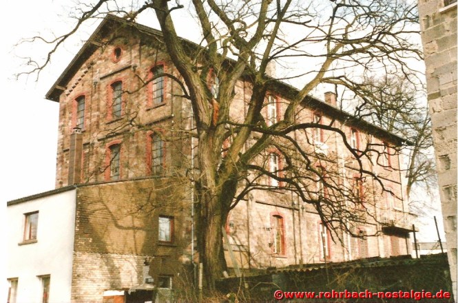 Die Rohrbacher Mühle im Jahr 1989
