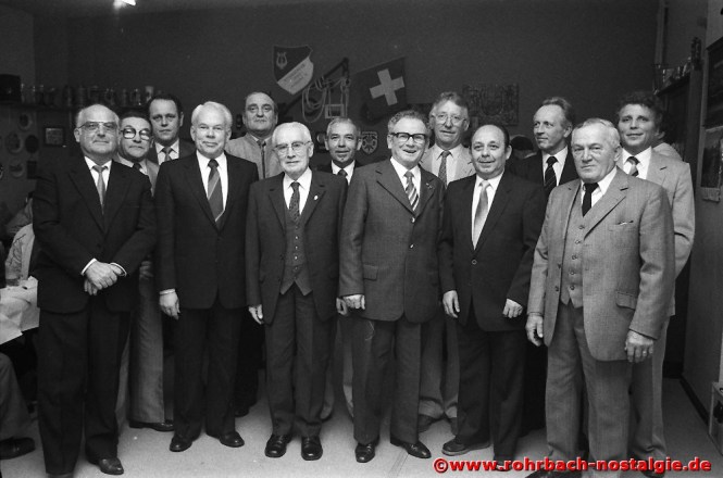 1983 Ehrungen von langjährigen aktiven und passiven Mitgliedern