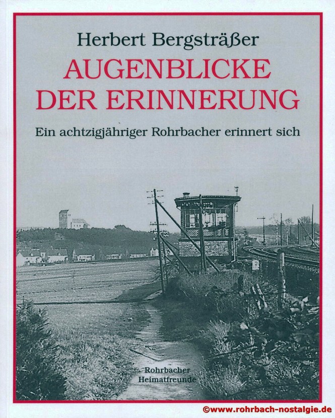Cover des Buches "Augenblicke der Erinnerung" von Herbert Bergsträßer