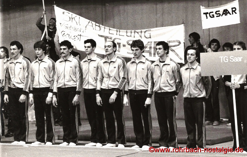 1982 Die TG Saar wird Deutscher Meister im Kunstturnen