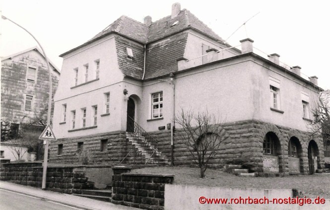 Das Haus von Dr. Egenberger in der alten Schulstraße neben dem Schwesternhaus
