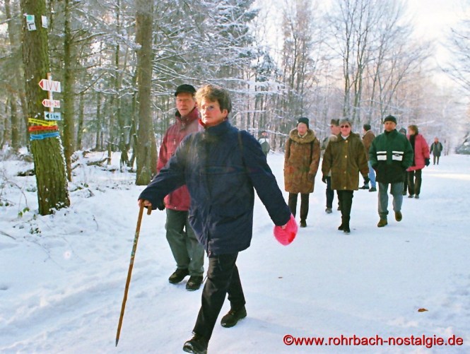 2002 Teilnehmer der Internationalen Volkswanderung