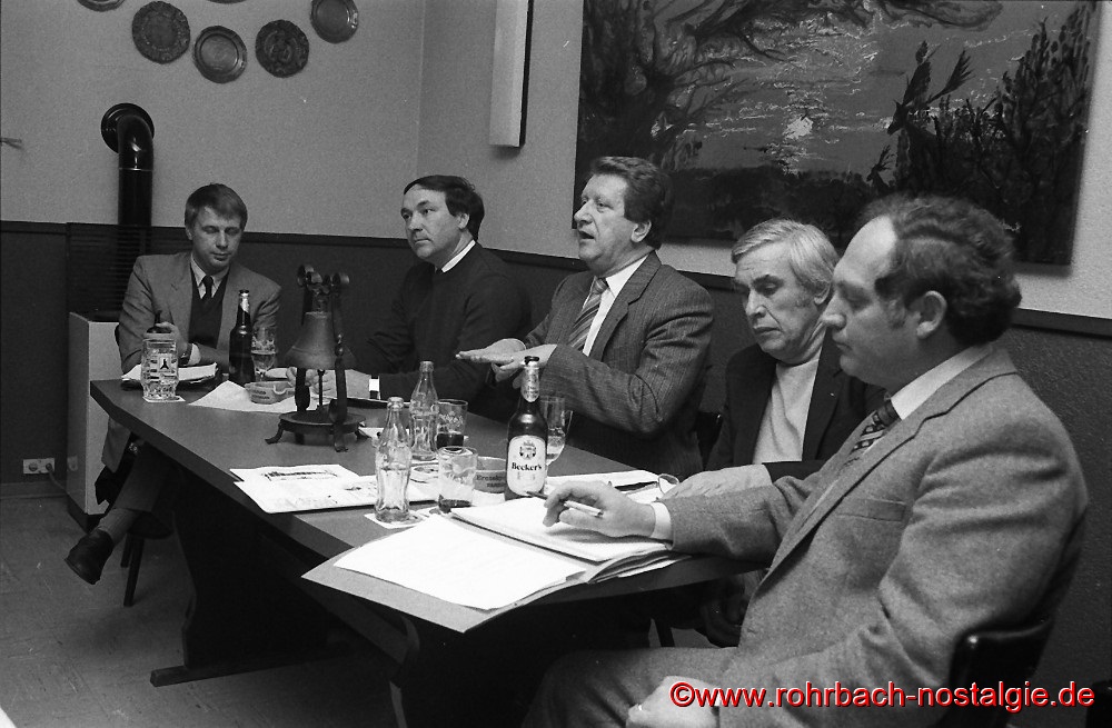 1982 Podiumsdiskussion der CDU Rohrbach