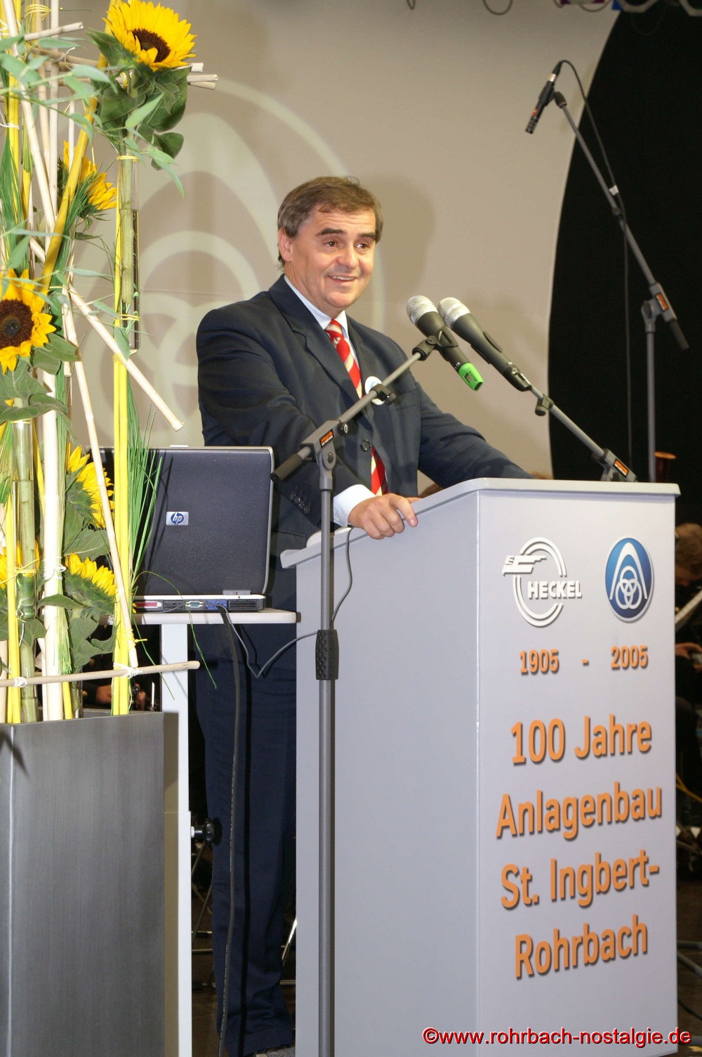 2005 Ministerpräsident bei der Jubiläumsveranstaltung 100 Jahre Anlagenbau in Rohrbach