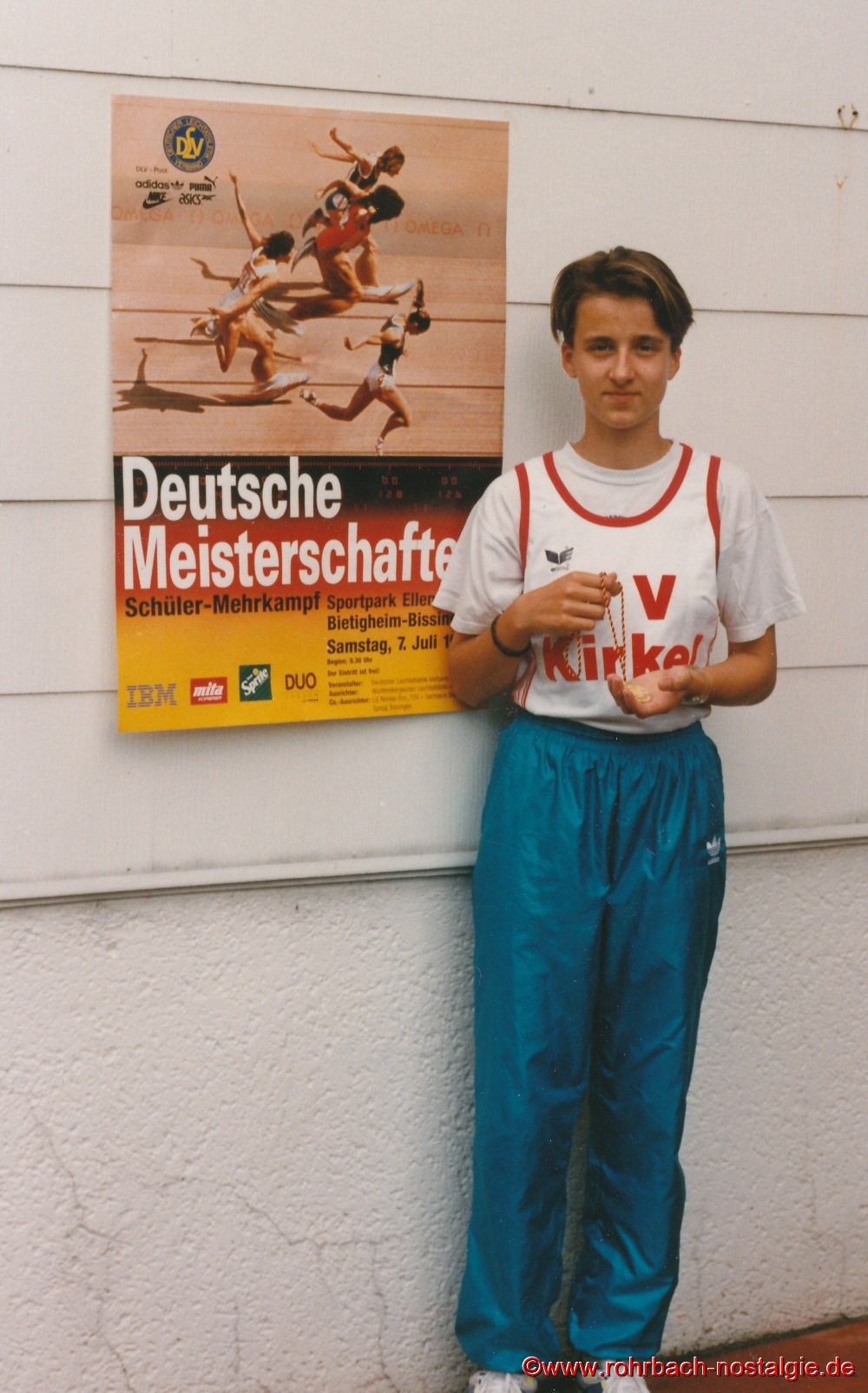 Deutsche Schülermeisterin Sandra Abel