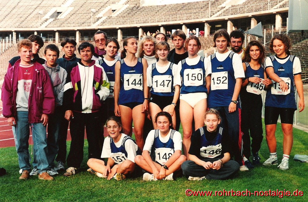 September 1994 Die Sportler und sportlerinnen des Albertus Magnus Gymnasium